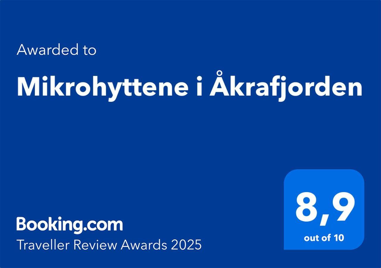 Mikrohyttene I Akrafjorden Етнесжоен Экстерьер фото